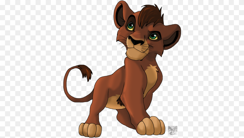 Kovu Kovu As A Cub, Animal, Baby, Lion, Mammal Free Png