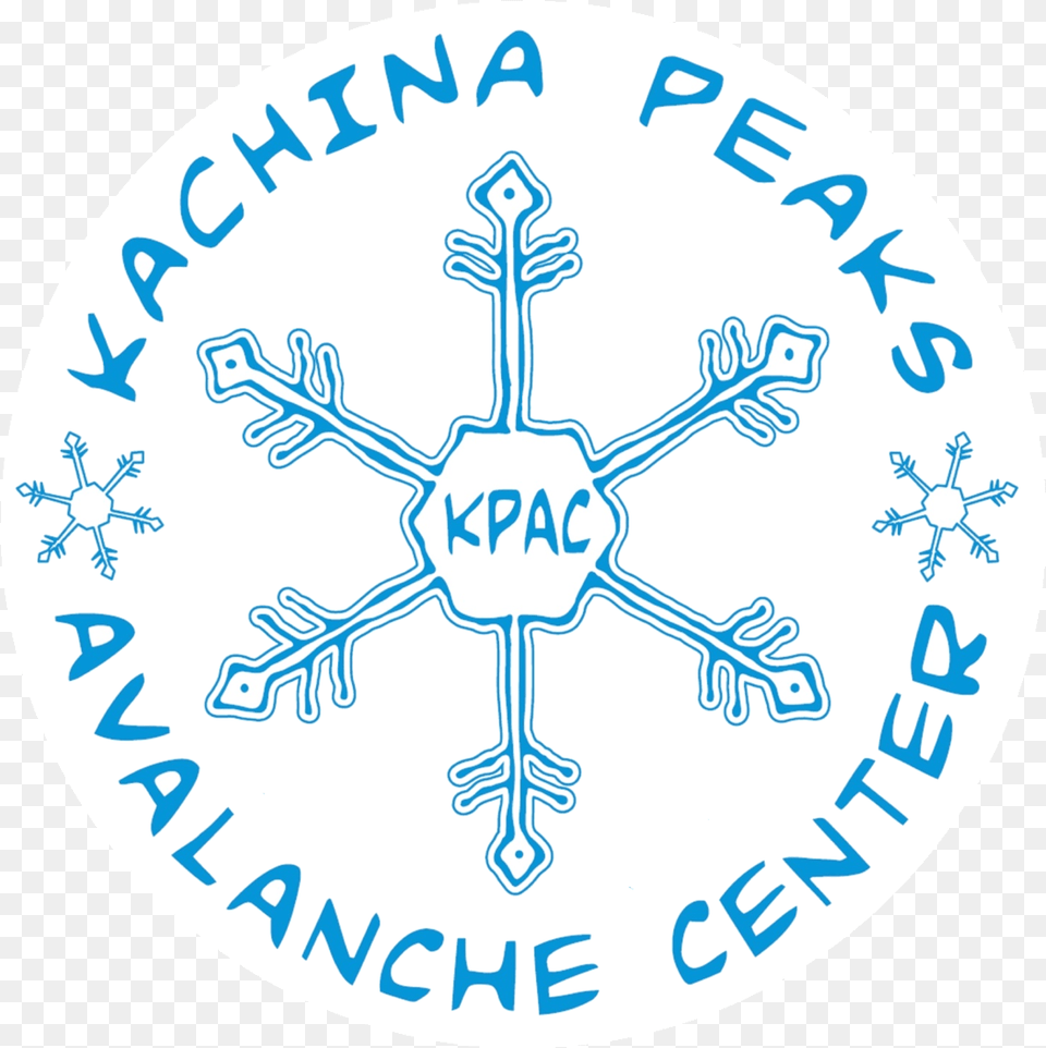 Kpac Logos Kachina Peaks Avalanche Center Circle, Nature, Outdoors, Snow, Snowflake Free Png