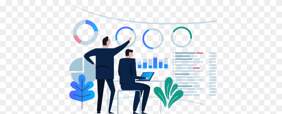 Kpi Dashboards And Cloud Analytics For Dynamics Gp Great Reporting Software Illustration, Adult, Male, Man, People Png Image