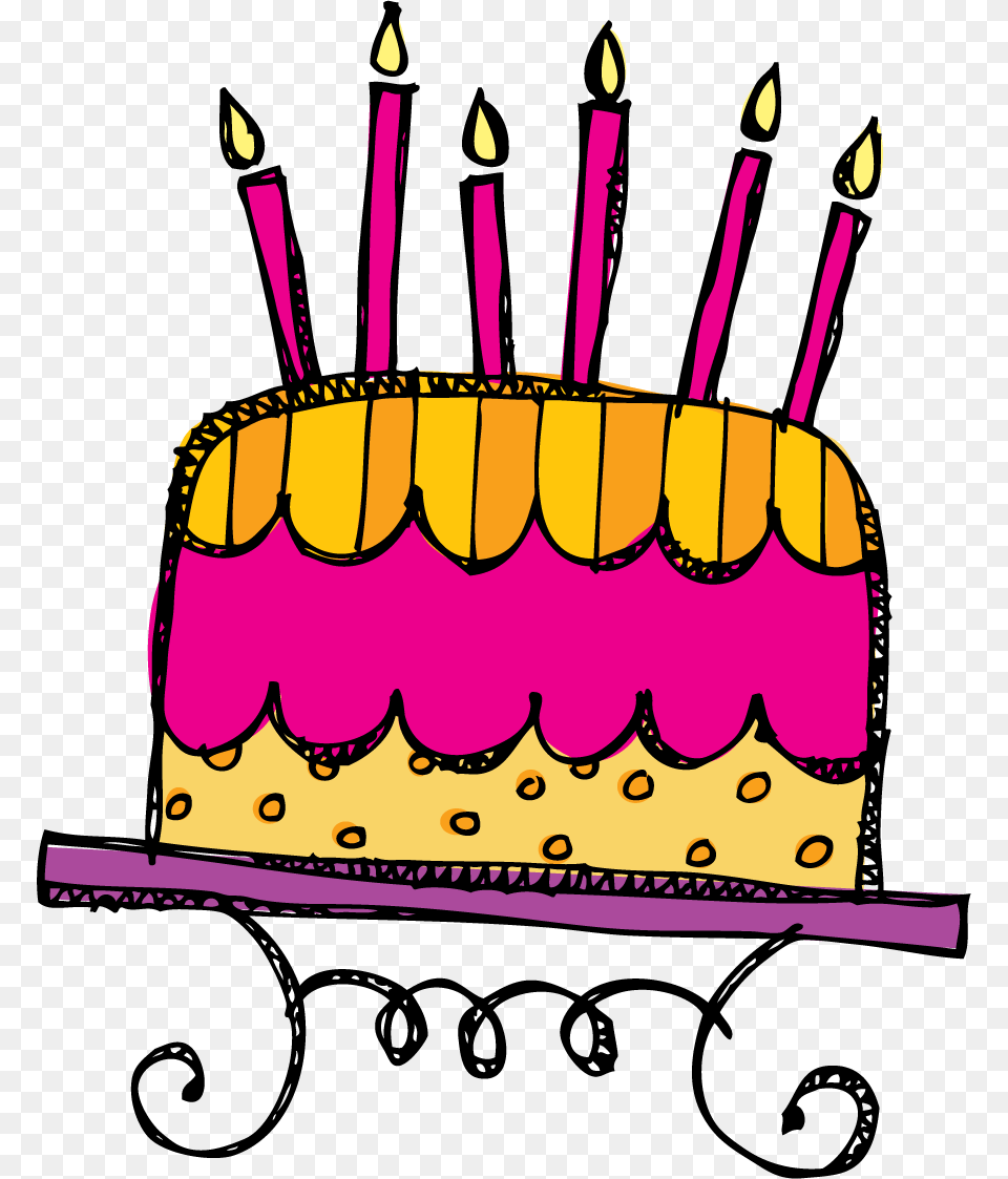 Kpm Doodles, Birthday Cake, Cake, Cream, Dessert Png Image