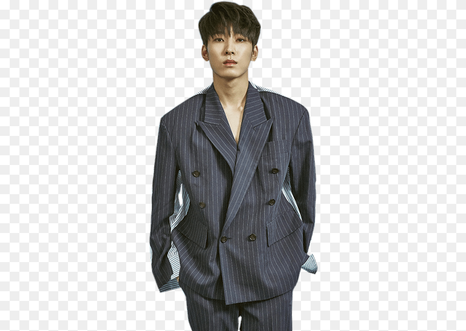 Kpop And Seventeen Image Wonwoo Seventeen Transparent Background, Jacket, Blazer, Clothing, Coat Png