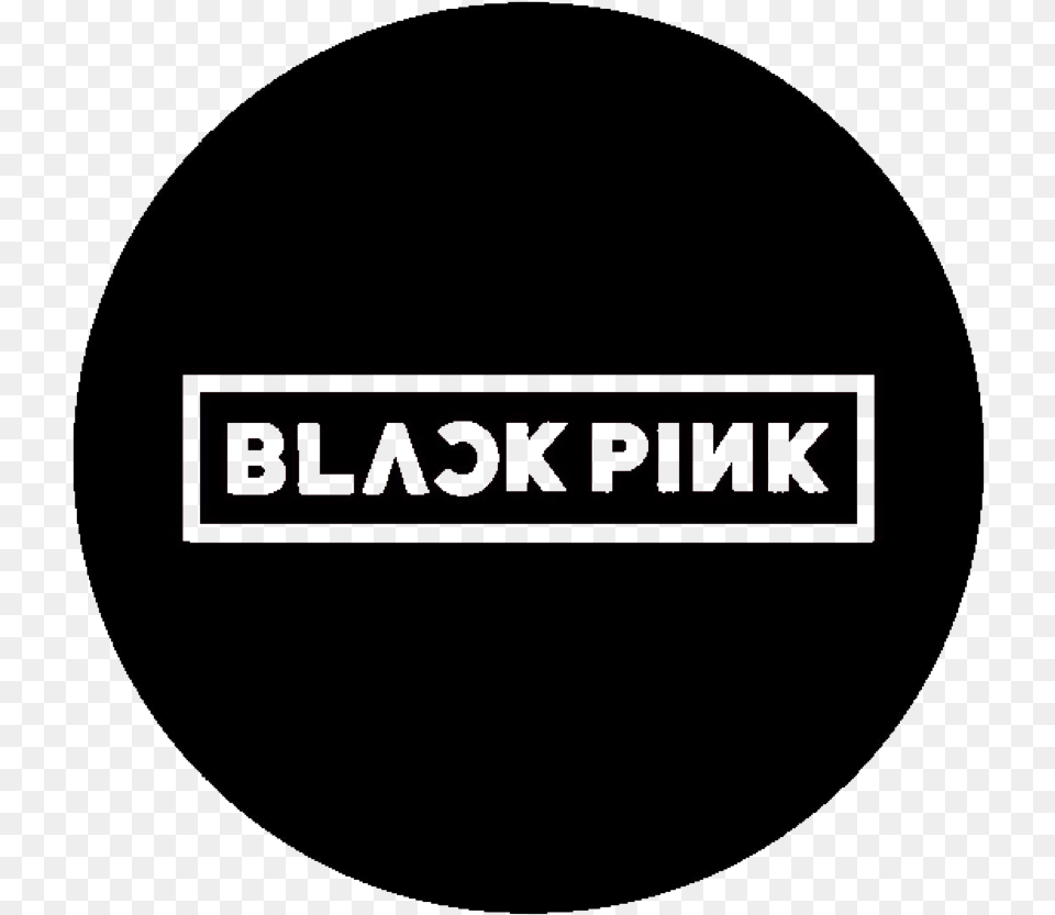 Kpop Black Pink Blackpink Logo Circle Lisa Jennie Sauce Hockey, Disk, Sphere, Text Free Transparent Png