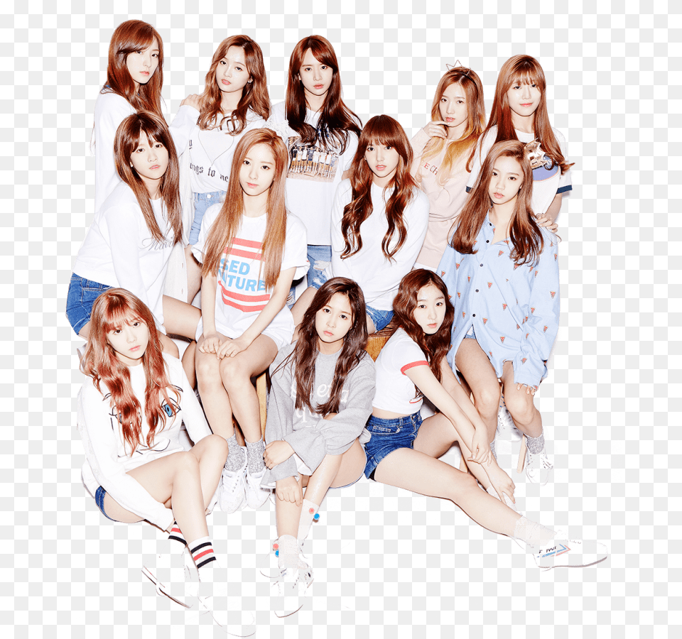 Kpop Girl Group Teaser, Groupshot, Person, Teen, Clothing Free Png