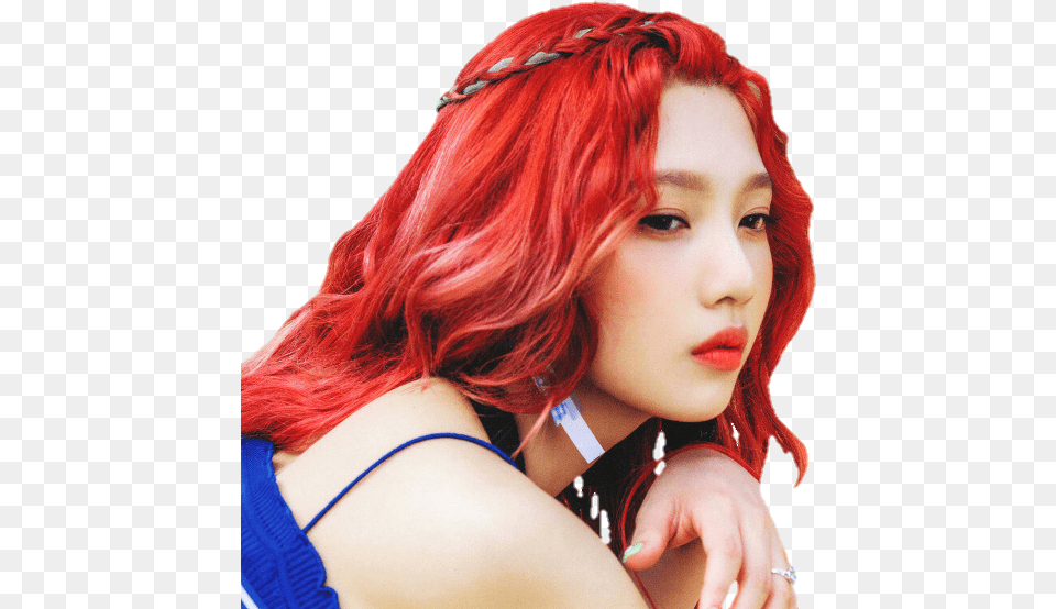 Kpop Kpopsticker Sticker Joy Parksooyoung Redvelvetjoy Red Velvet Red Flavor Scans, Adult, Female, Person, Woman Free Png Download