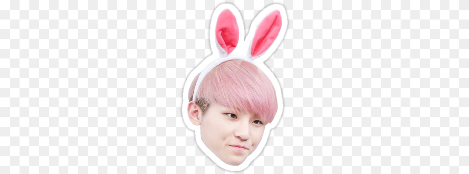 Kpop Pink Hair Boy, Baby, Clothing, Costume, Face Free Png Download