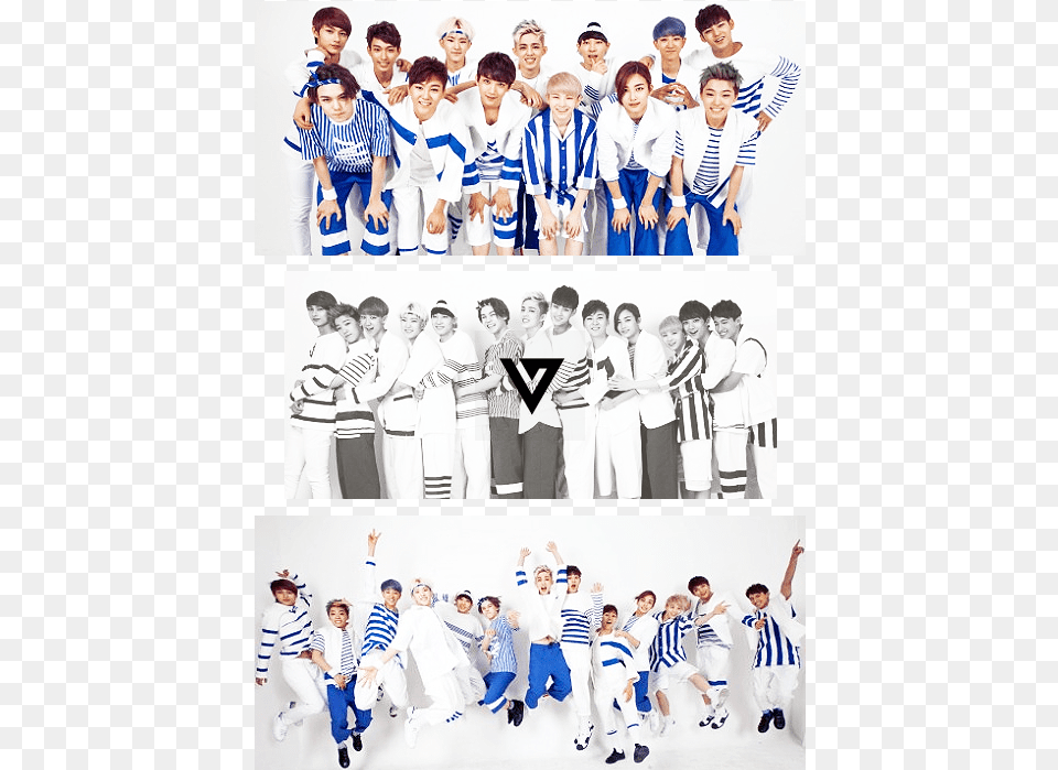 Kpop Sailor Outfits Seventeen, Person, People, Shirt, Clothing Free Transparent Png