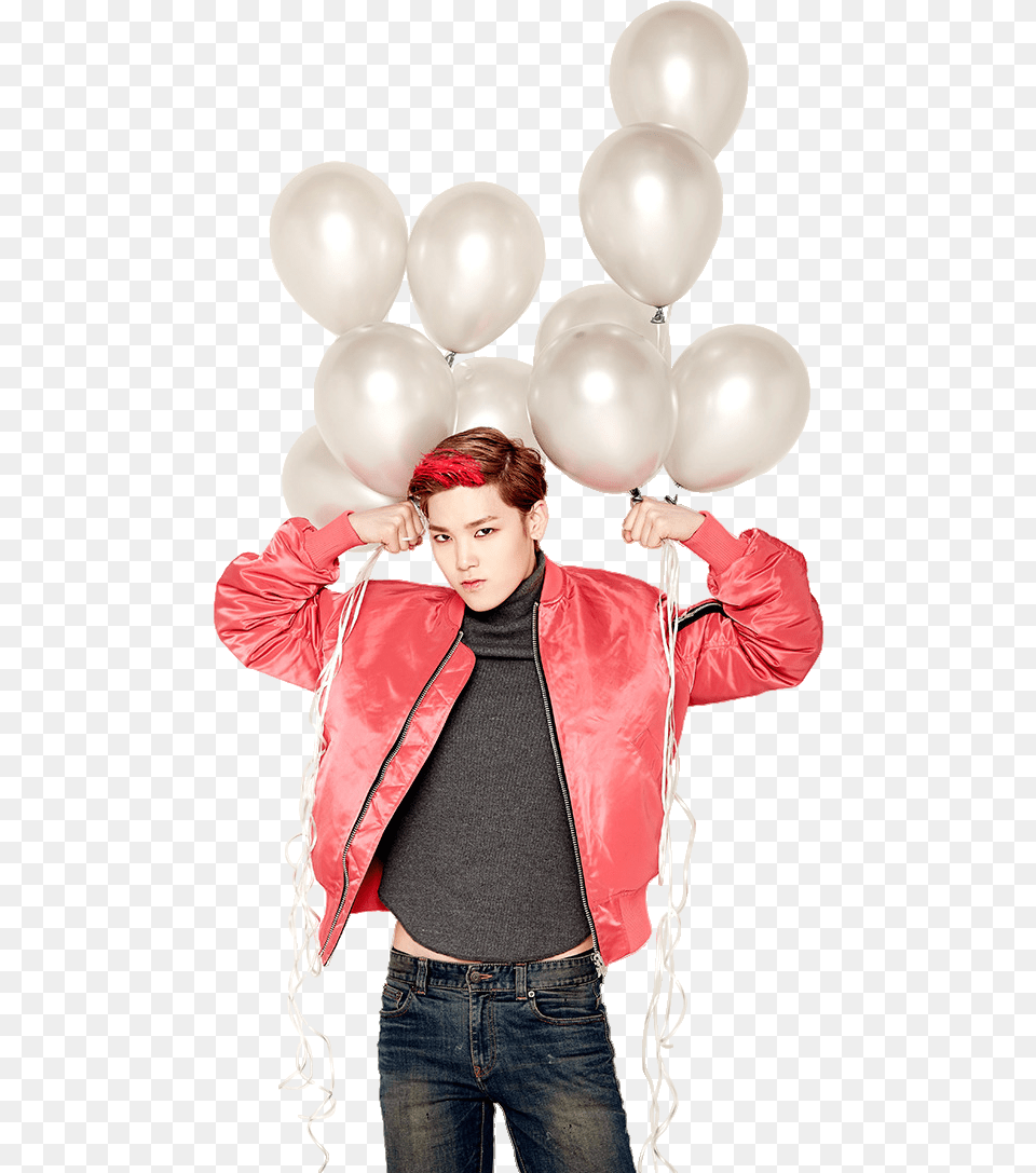Kpop Universe Roleplay, Balloon, Clothing, Coat, Jacket Free Transparent Png