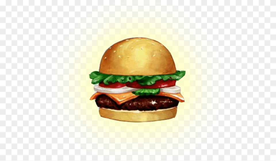 Krabby Patty Transparent, Burger, Food Png Image