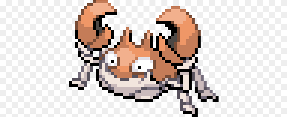 Krabby Pixel Art, Animal, Crab, Food, Invertebrate Free Png