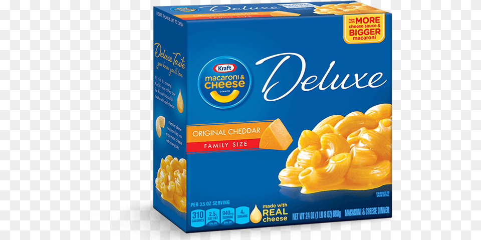 Kraft Mac Amp Cheese Deluxe, Food, Pasta, Macaroni, Fruit Free Transparent Png