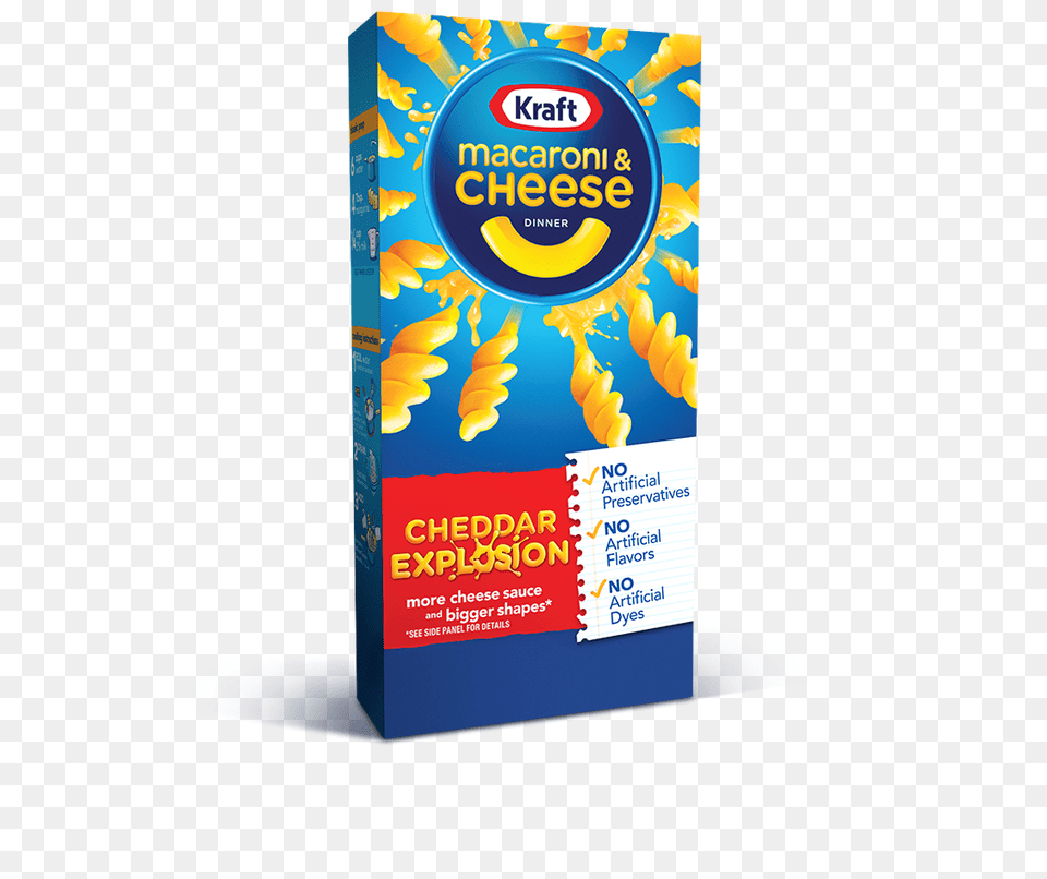 Kraft Mac Cheese, Advertisement, Poster, Food, Seasoning Free Png Download