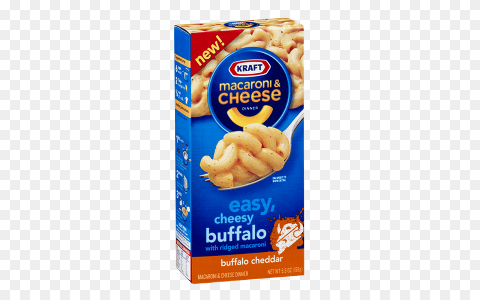 Kraft Macaroni Cheese Dinner Buffalo Cheddar Reviews, Food, Pasta Free Png Download