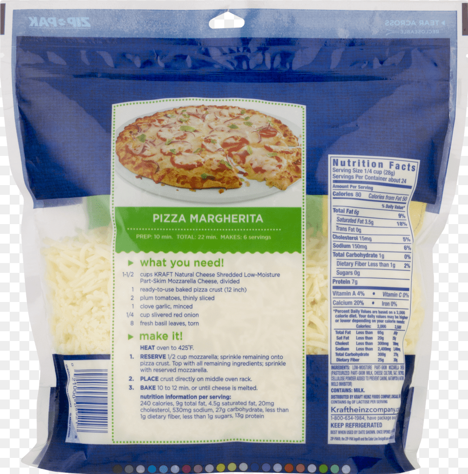 Kraft Shredded Mozzarella Cheese 24 Oz Com Kraft Natural Low Moisture Part Skim Mozzarella Cheese Free Png Download