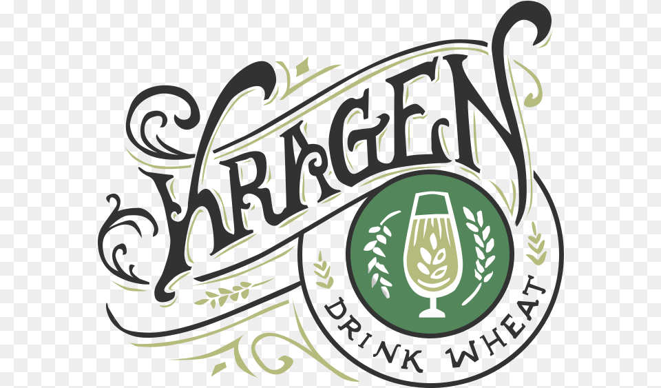 Kragen Drink Logo By Gwenn Danae Illustration, Calligraphy, Handwriting, Text, Bulldozer Png Image