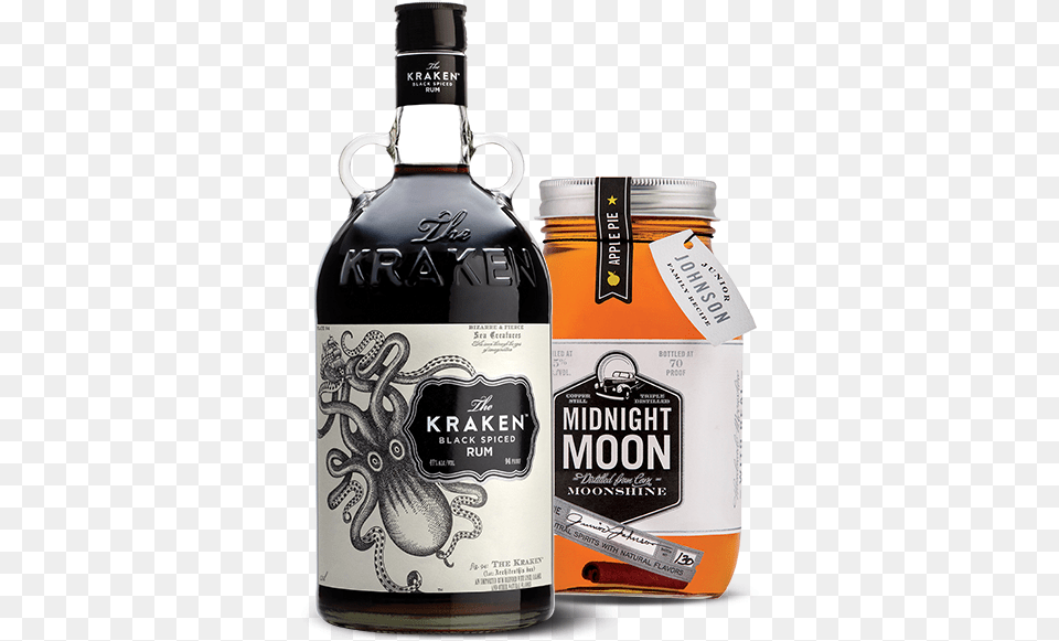 Kraken Black Spiced Rum, Alcohol, Beverage, Liquor, Cup Free Png Download