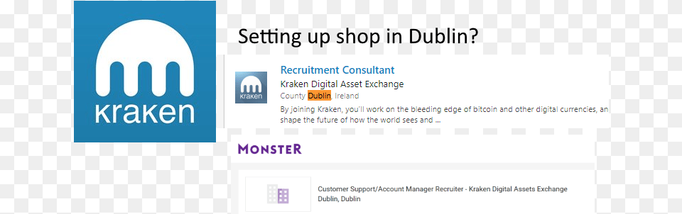 Kraken Exchange Starting In Dublin Job Postings Point Employment Website, File, Webpage, Text, Page Png Image