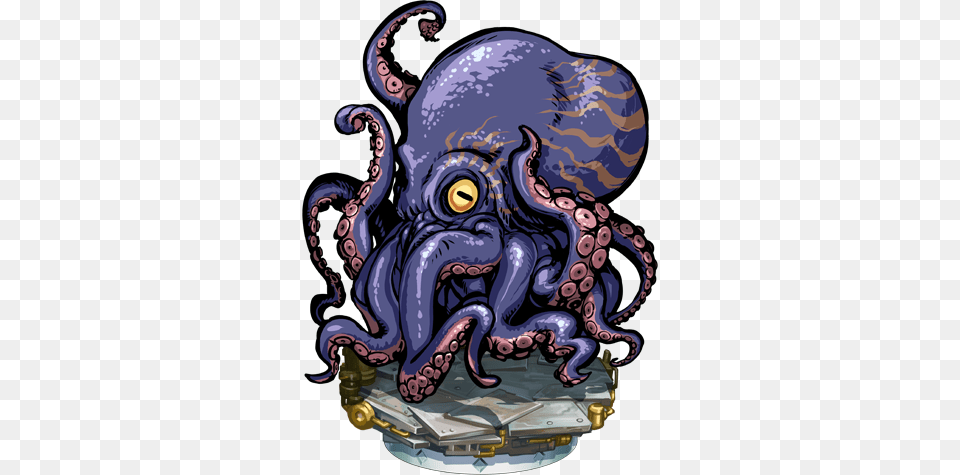 Kraken Figure The Mysterious Island, Baby, Person, Animal, Sea Life Png Image