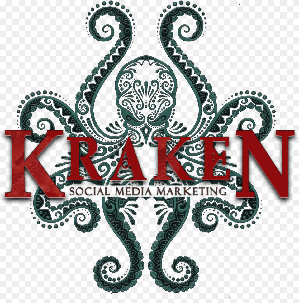 Kraken Social Media Marketing Illustration, Pattern, Art, Graphics, Floral Design Free Png