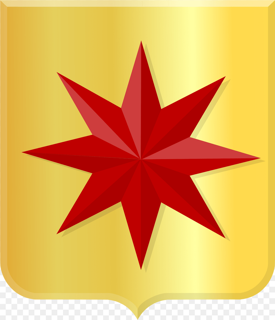 Kralingen Wapen 1694 Clipart, Leaf, Plant, Star Symbol, Symbol Free Png