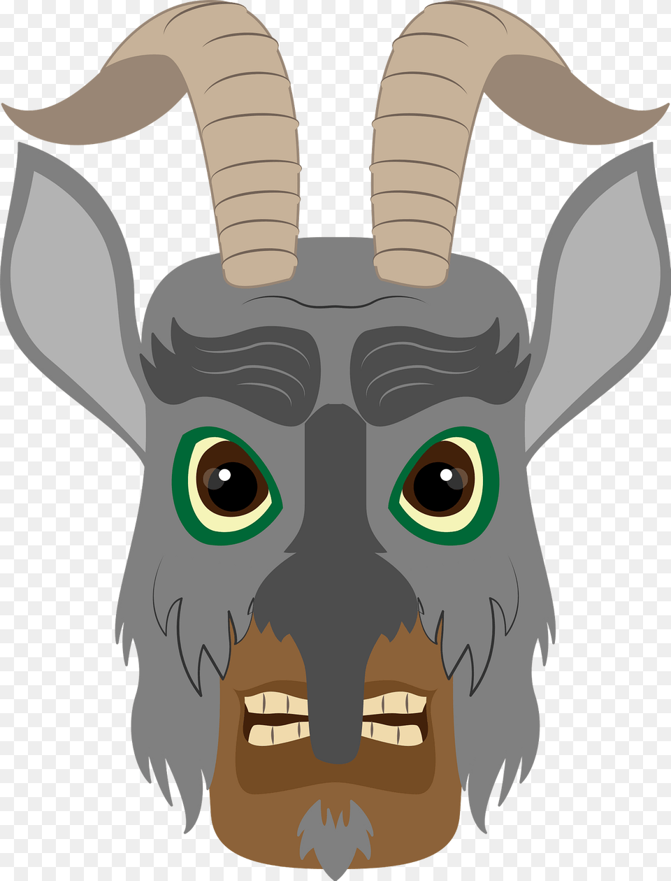 Krampus Face Clipart, Baby, Person, Head, Animal Free Transparent Png