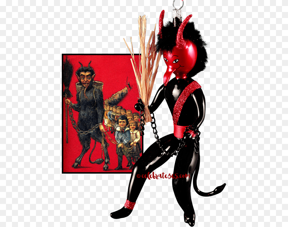 Krampus Ornament, Adult, Person, Woman, Female Free Png