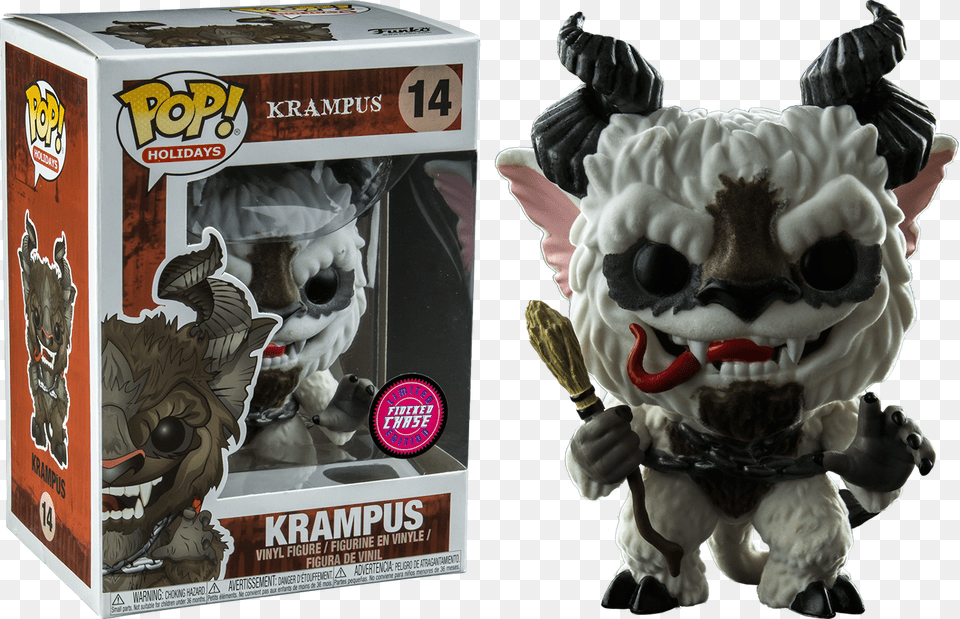 Krampus Pop Vinyl Download Funko Pop Krampus Chase, Figurine, Baby, Person, Box Png