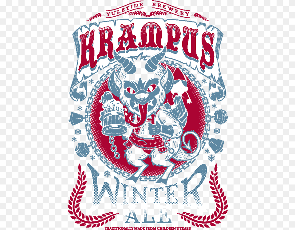 Krampus Winter Ale By Nemons Poster, Advertisement, Dynamite, Weapon Png
