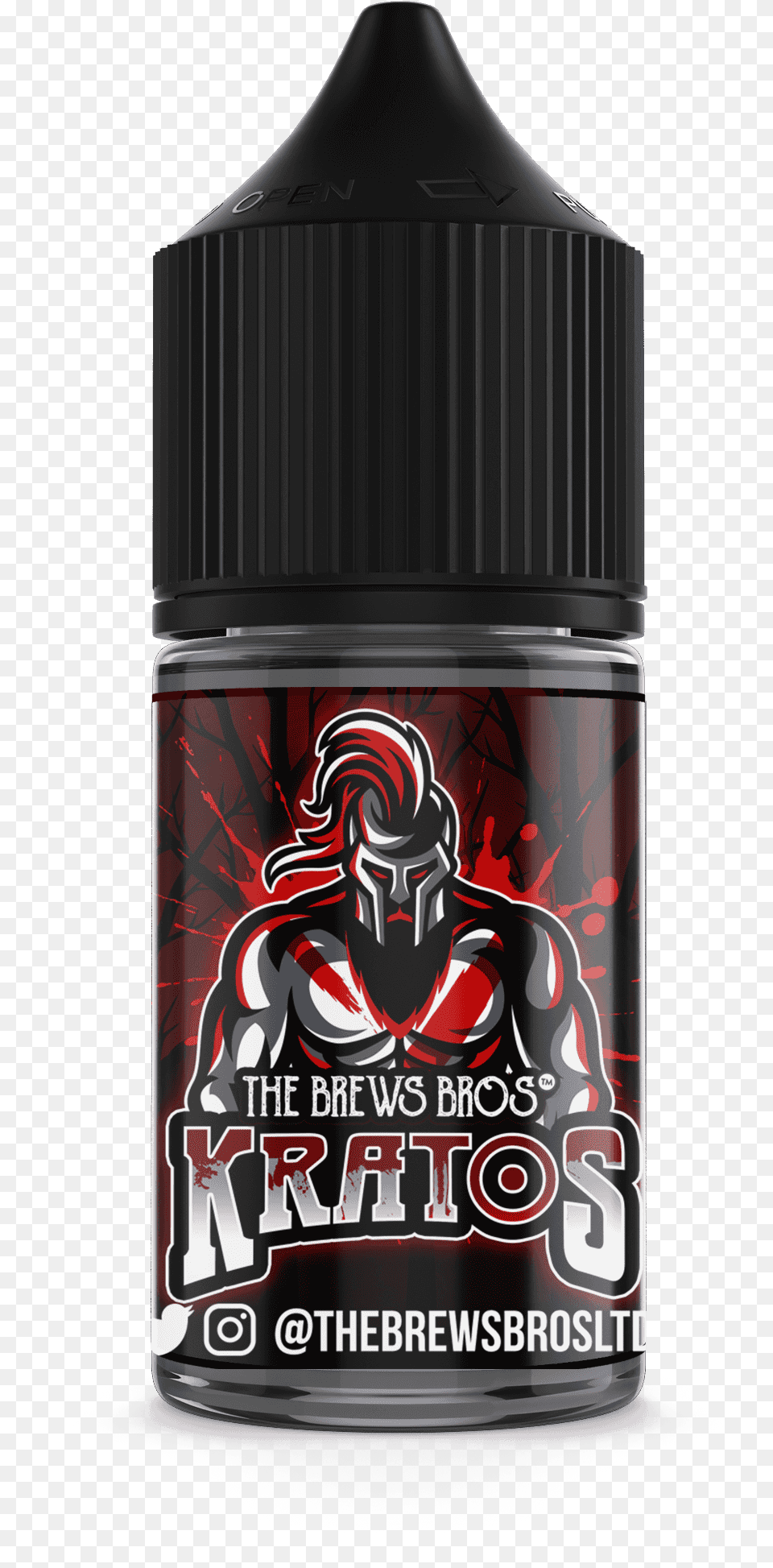 Kratos Diy E Liquid Flavour Concentrate By Brews Bros Missile, Bottle, Alcohol, Beer, Beverage Free Png