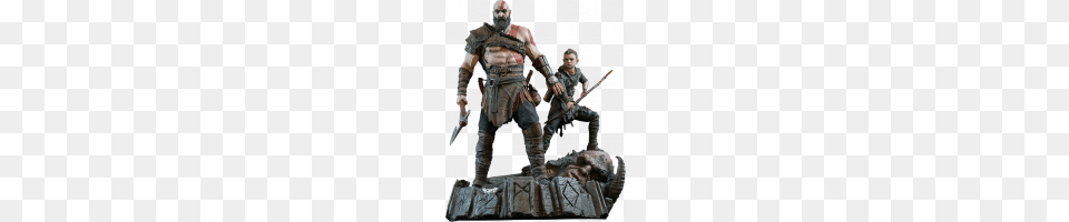 Kratos Statue God Of War Ascension Popcultcha, Adult, Male, Man, Person Free Transparent Png