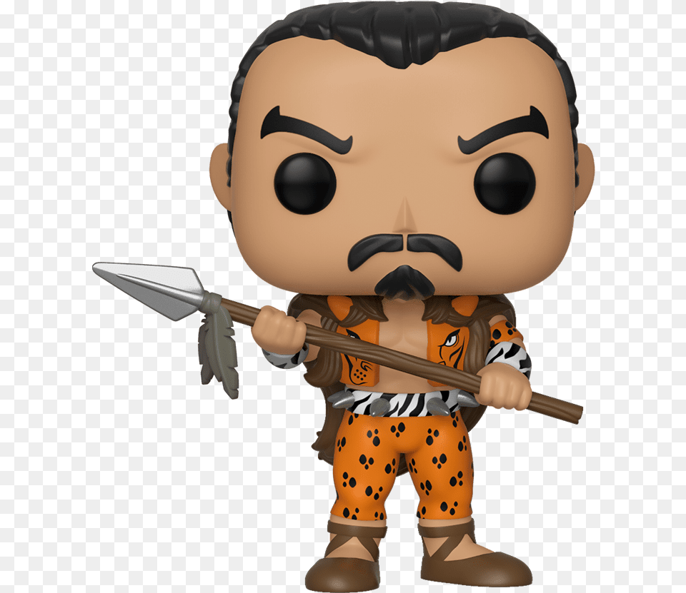 Kraven The Hunter Funko Pop, Toy, Face, Head, Person Free Png Download