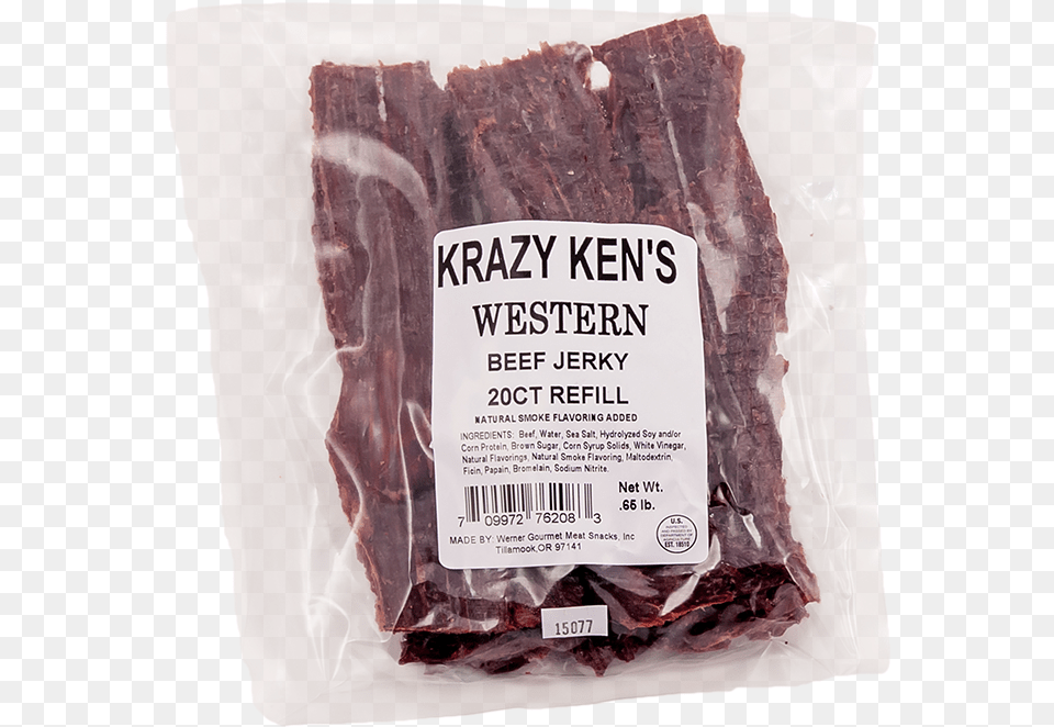 Krazy Ken S Western Beef Jerkyclass Flat Iron Steak, Food, Meat, Pork Free Transparent Png