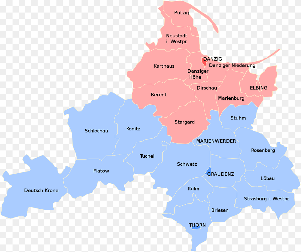 Kreis Rosenberg In Westpreuen, Atlas, Chart, Diagram, Map Free Transparent Png