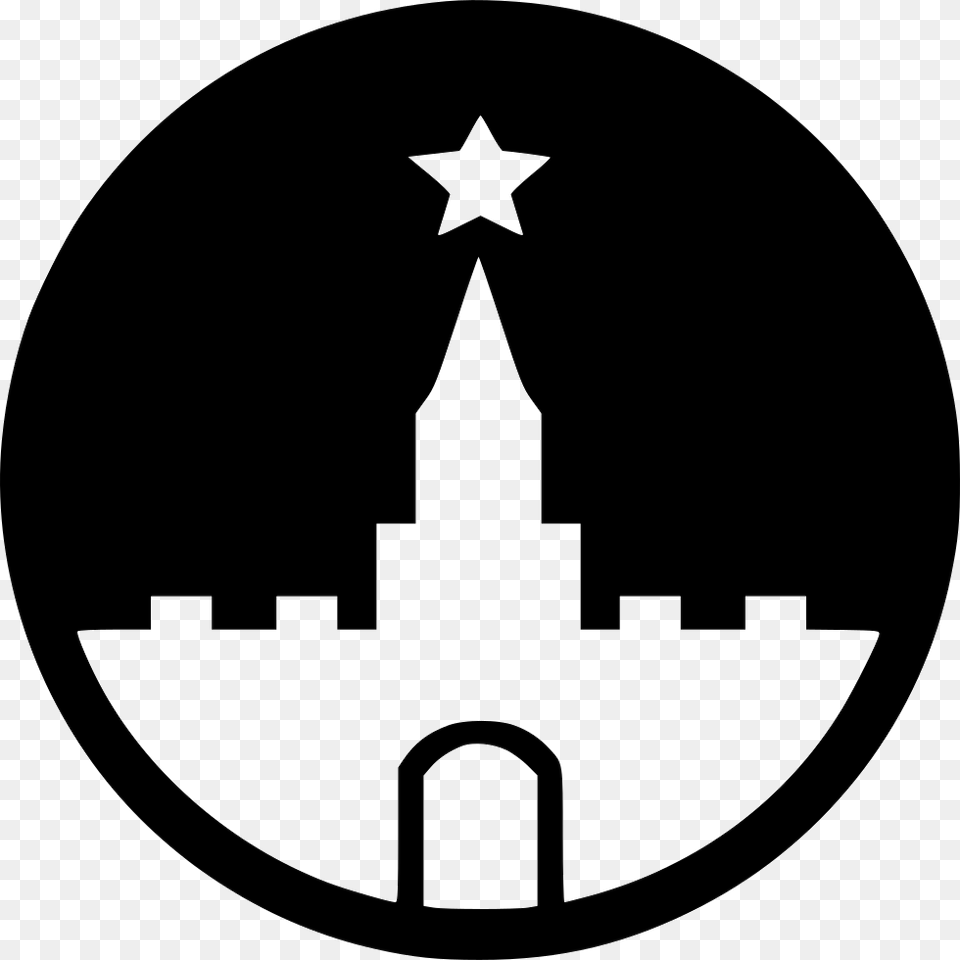 Kremlin Center Moscow Capital City Culture Round Comments Symbols Of Capital City, Symbol, Stencil, Logo Png Image