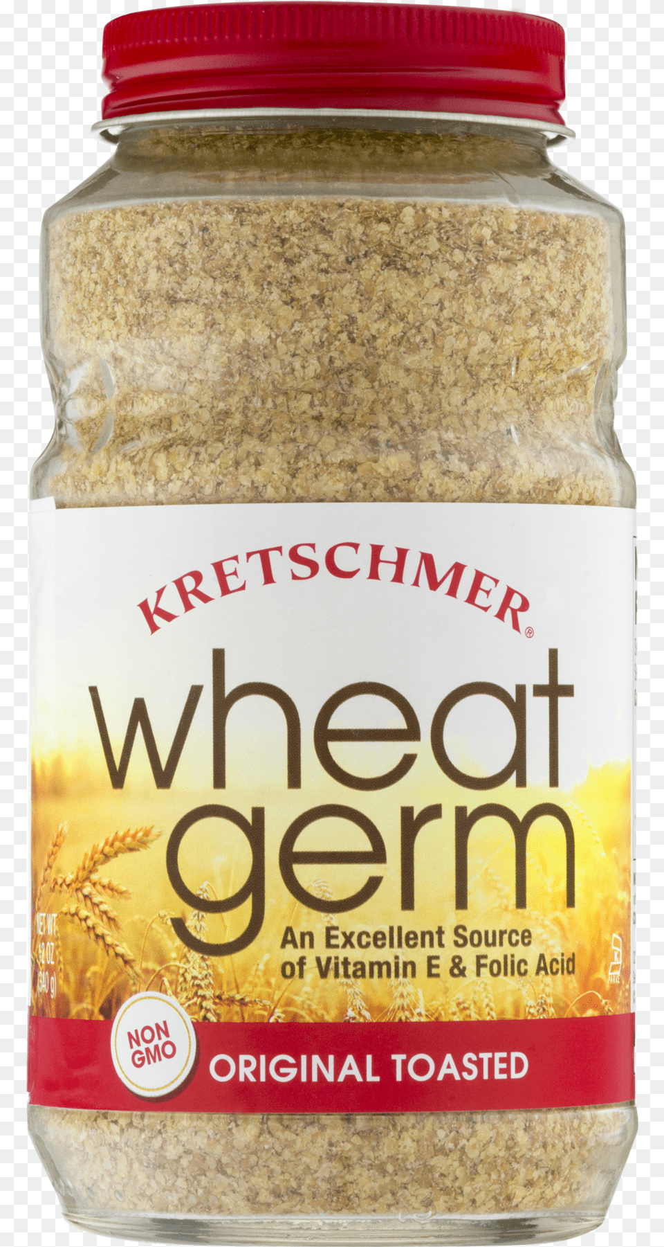 Kretschmer Original Toasted Wheat Germ 12 Oz Kretschmer Original Toasted Wheat Germ 12 Oz Jar, Food, Mustard Png Image