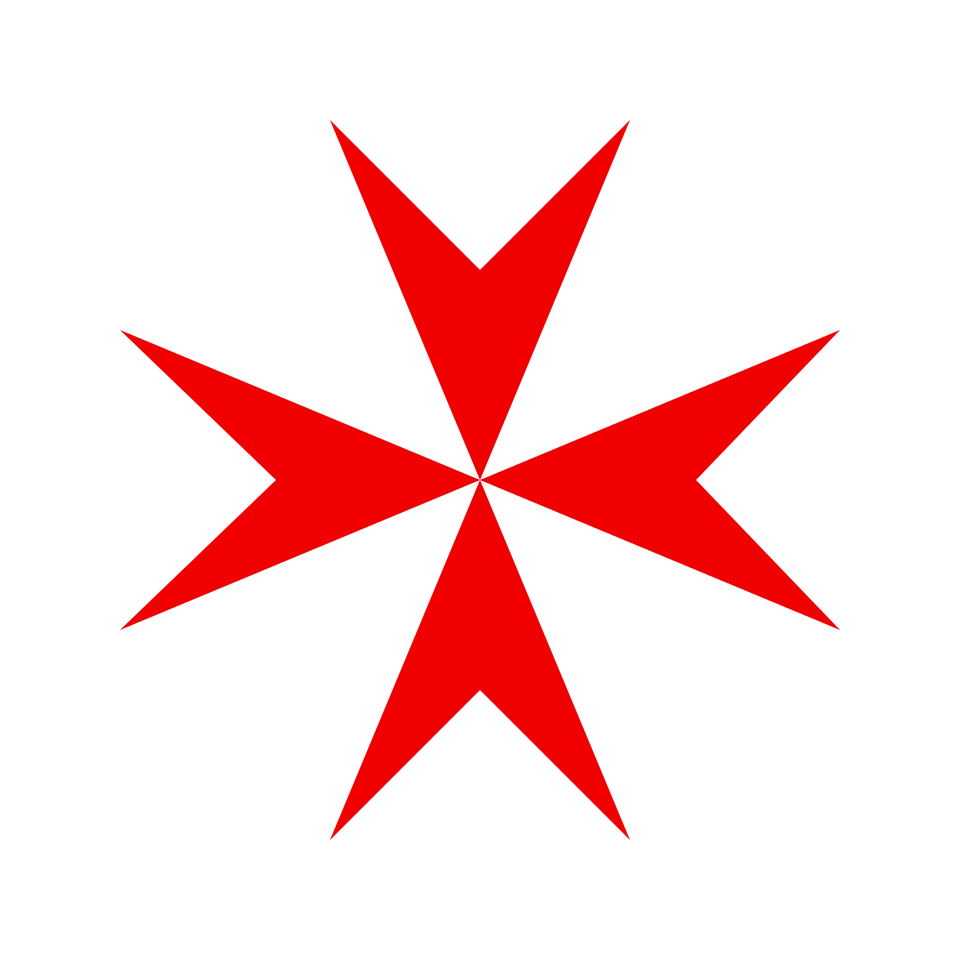 Kreuz Militia Templi Clipart, Leaf, Plant, Star Symbol, Symbol Free Transparent Png