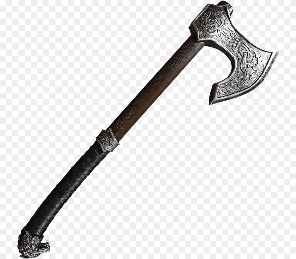 Krieger Larp Axe Old Norse Stories Speak Of Viking Axe Hd Vector, Weapon, Device, Tool, Blade Free Png