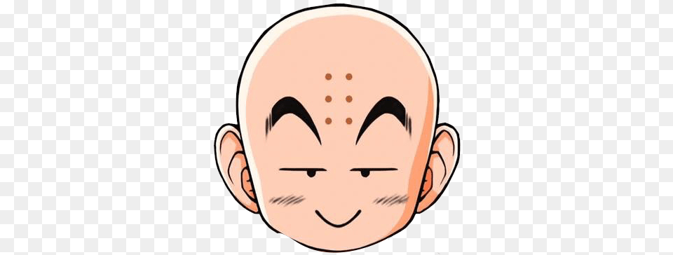 Krillin, Face, Head, Person, Baby Free Transparent Png