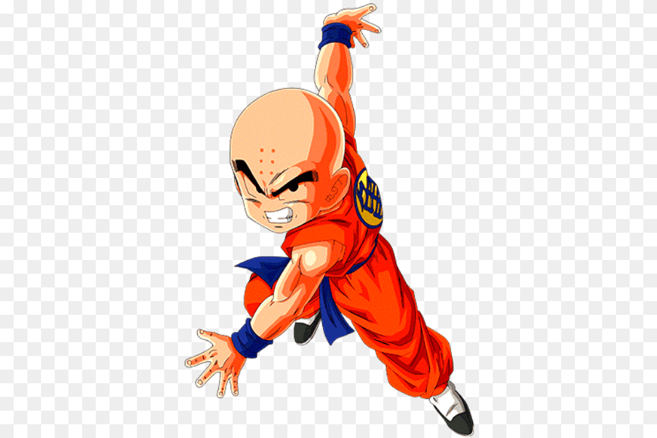 Krillin, Baby, Person, Martial Arts, Sport Free Transparent Png