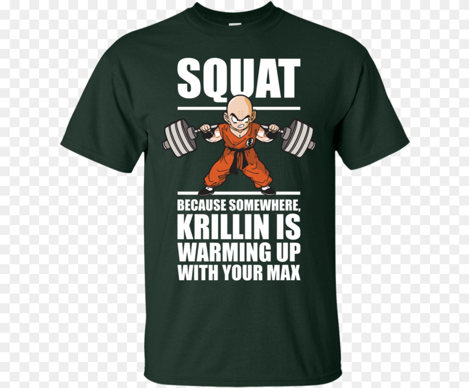 Krillin Active Shirt, Clothing, T-shirt, Baby, Person Free Png Download