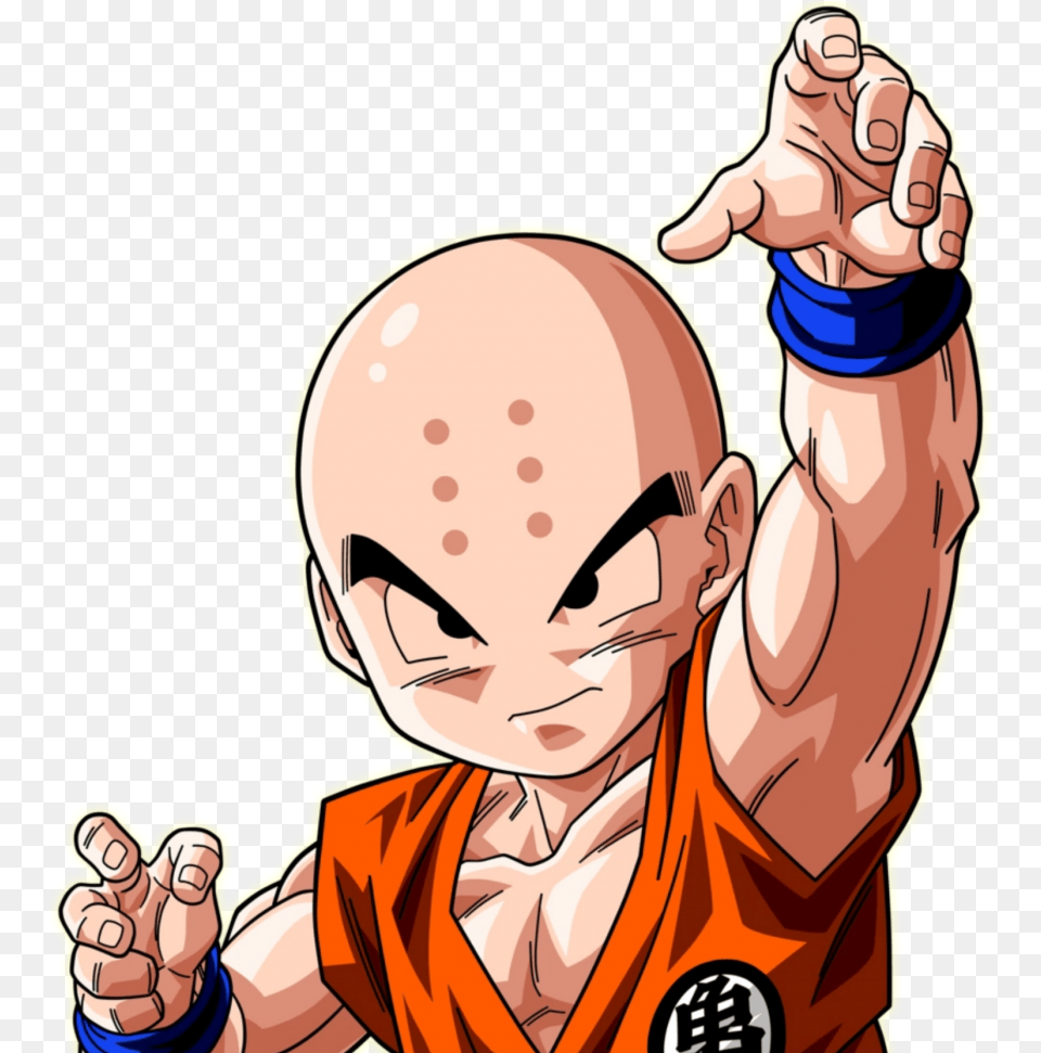 Krillin Dragon Ball Fighterz Dragon Ball Z Characters Krillin, Baby, Person, Face, Head Free Png Download
