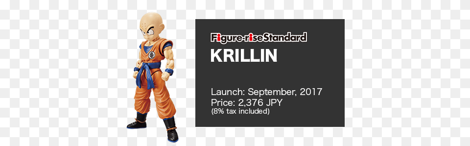 Krillin Dragon Ball Z, Baby, Person, Figurine Png Image