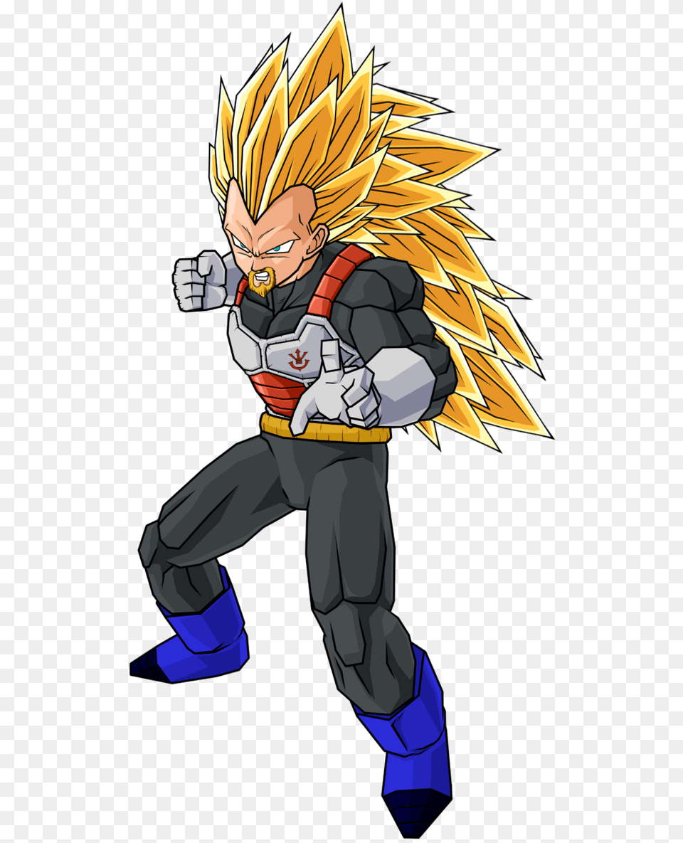 Krillin King Vegeta Super Saiyan, Book, Comics, Publication, Person Free Png