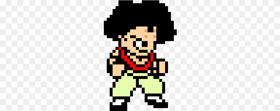 Krillin Krillin Pixel Art, Qr Code Png