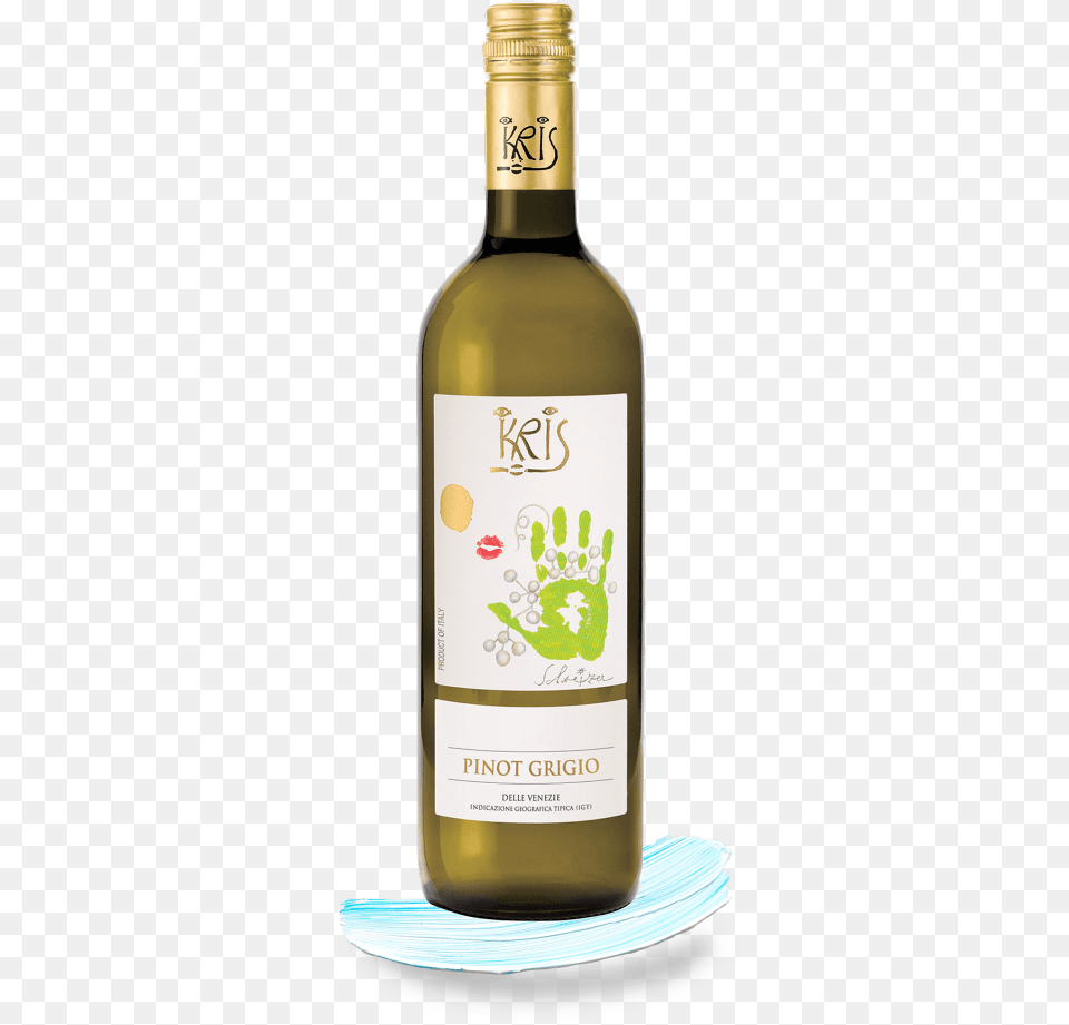 Kris Wine Kris Pinot Grigio 2015, Alcohol, Beverage, Sake Free Transparent Png