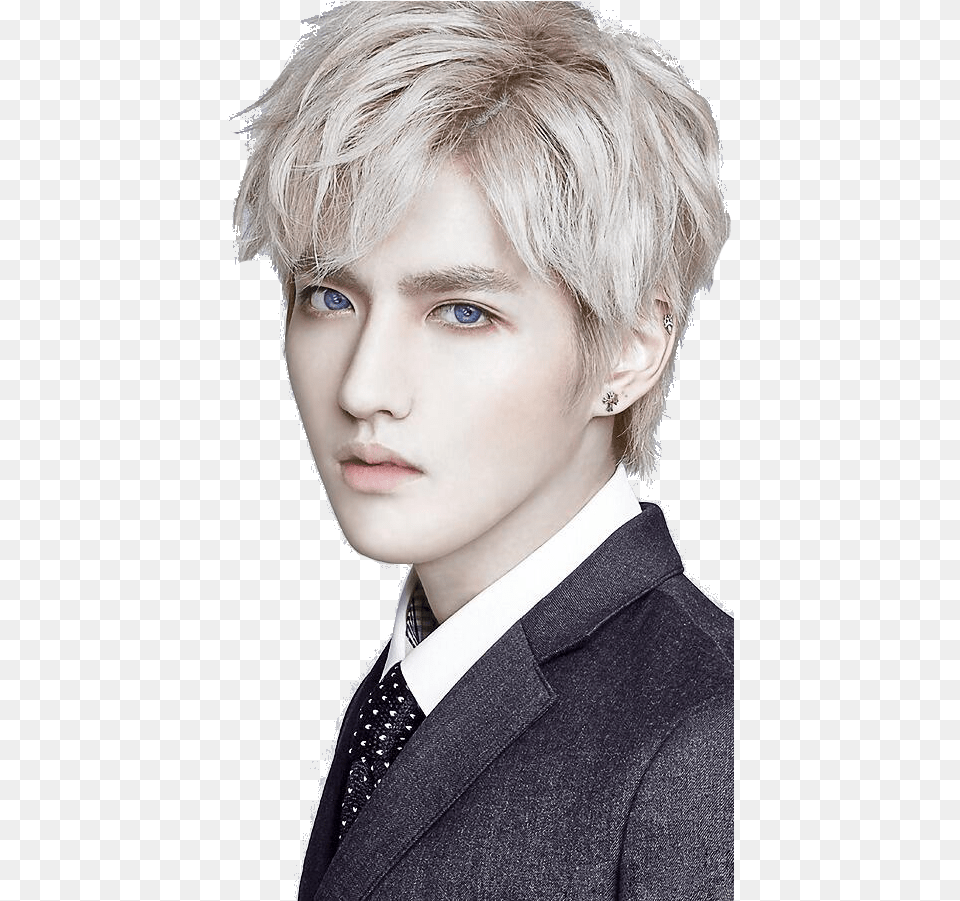 Kris Wu By Miruex, Blonde, Person, Hair, Adult Png Image