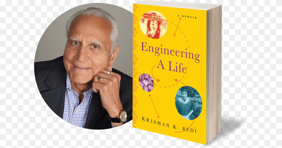 Krishan Bedi Engineering A Life Engineering A Life A Memoir Book, Adult, Male, Man, Novel Free Png