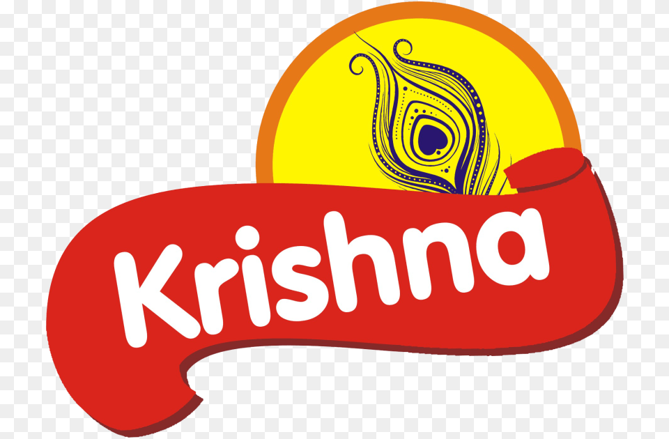 Krishna Food Logo Download Krishna Food Industries, Ketchup, Text, Sticker Png