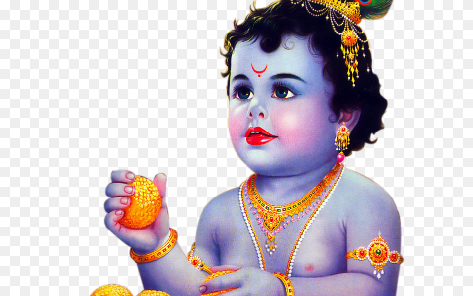 Krishna Janmashtami Wishes In English, Hand, Baby, Body Part, Finger Free Png Download