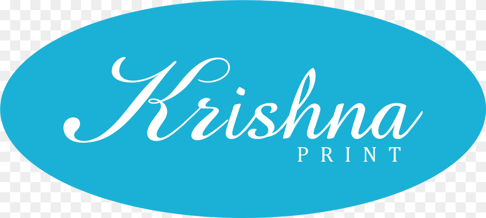Krishna Logo Oval, Disk, Text, Turquoise Png Image