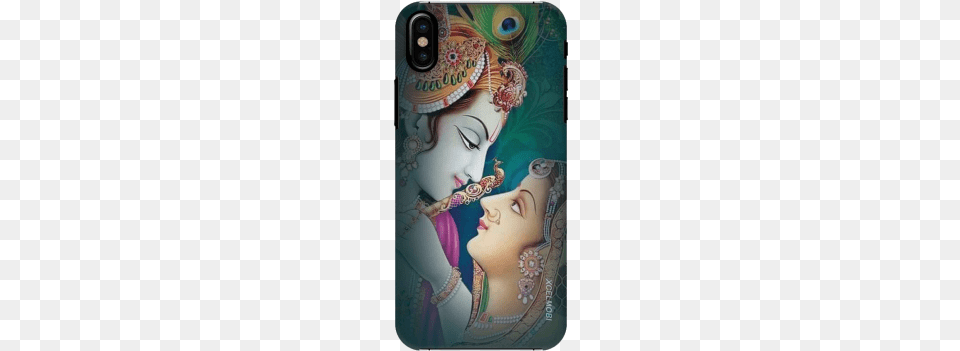 Krishna Radha Slim Back Cover For Apple Iphone X Laboutiquedeflaure Earrings 3939 Couple In Love India, Head, Person, Face, Portrait Free Png Download
